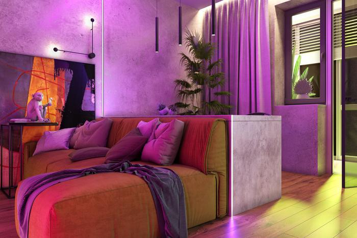 Разбираем дизайн-проект квартиры, где технологии сливаются воедино с комфортом и эстетикой