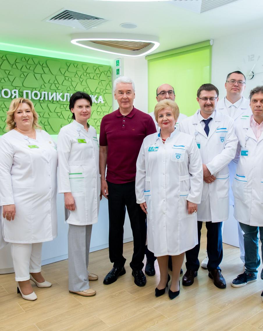 Поликлиники обновляются: в Москве открылось пять обновлённых медучереждений