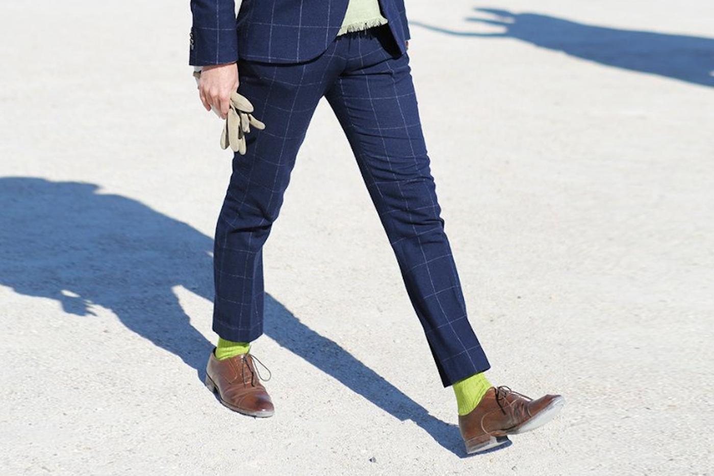 Носки как завершающий штрих образа и фишка современного мужского гардероба