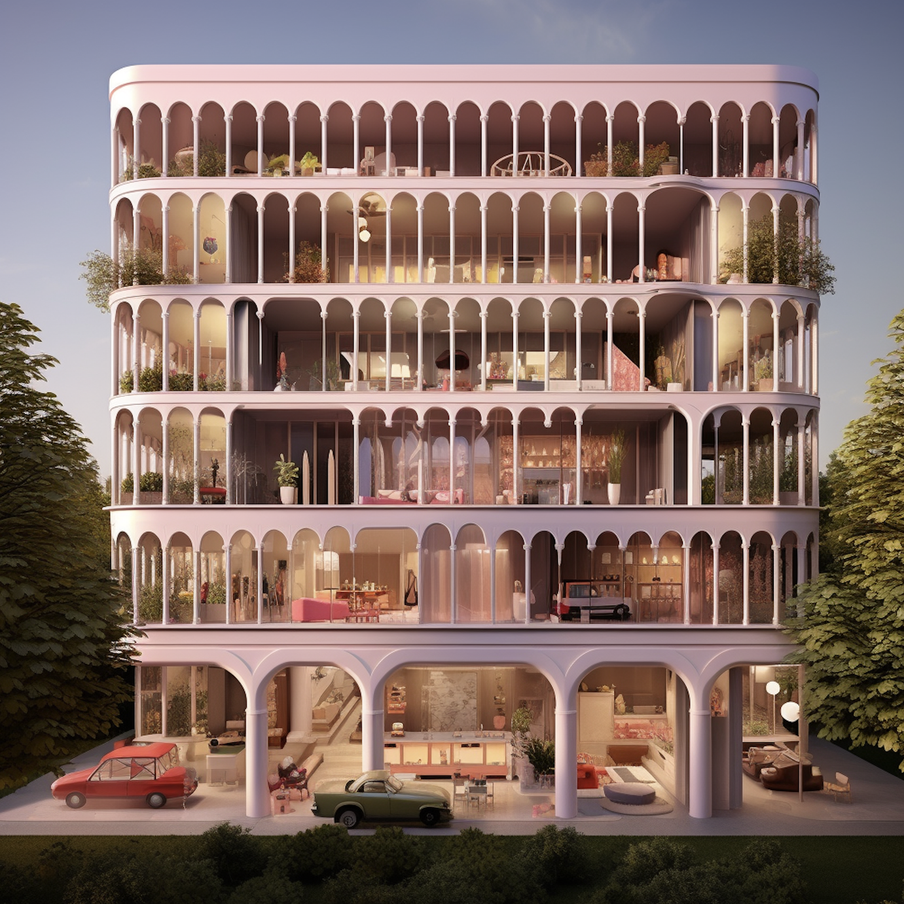 ЖК "Бродский" на 1-м переулке Тружеников тоже пережил преображение. Квартиры бы наверняка стали стоить ещё дороже!