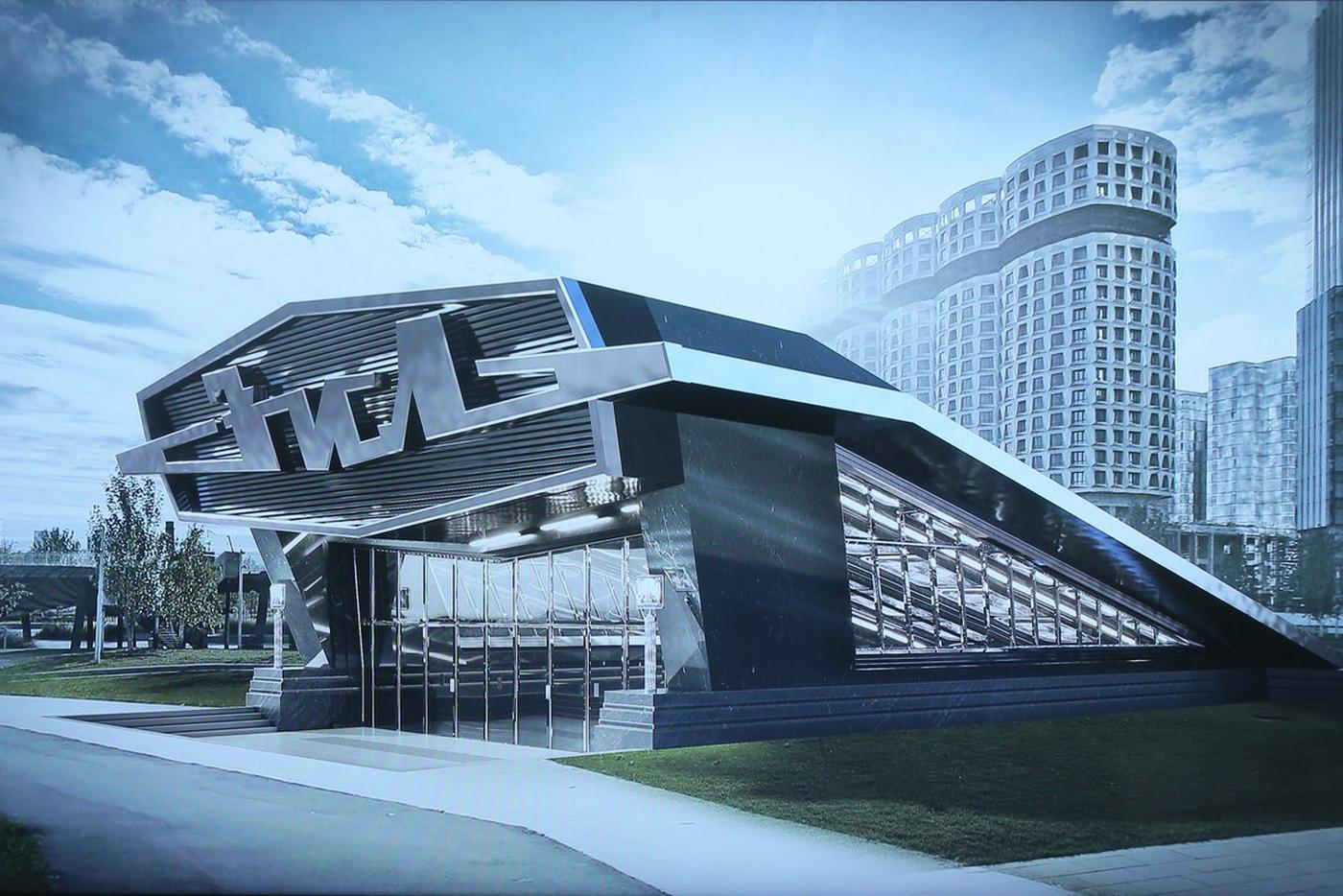 Проекты станции метро "ЗИЛ" Юрия Купера.