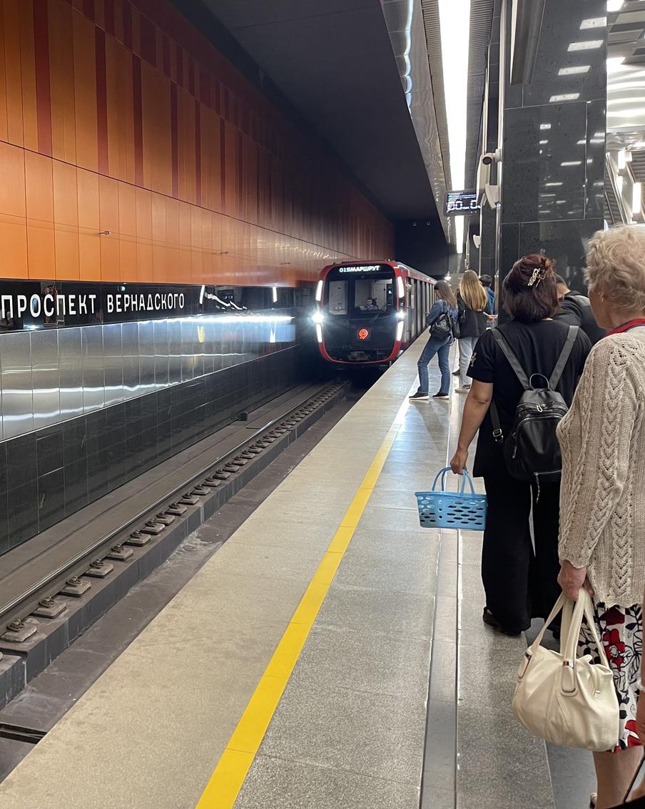 В московском метро девушка упала на пути