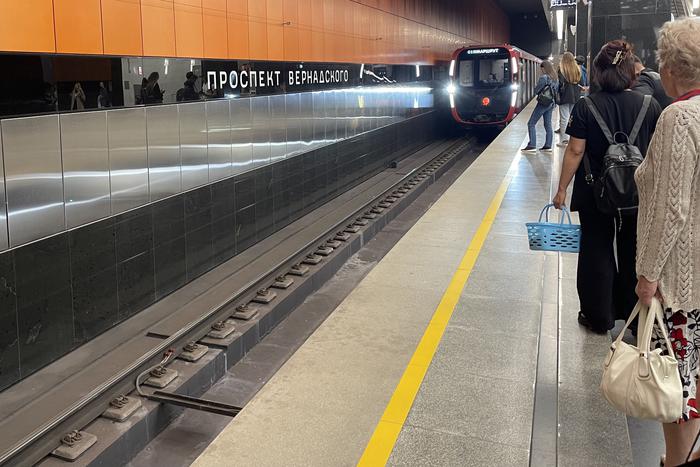 В московском метро девушка упала на пути