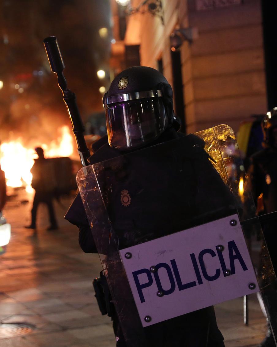 В Мадриде произошла массовая драка