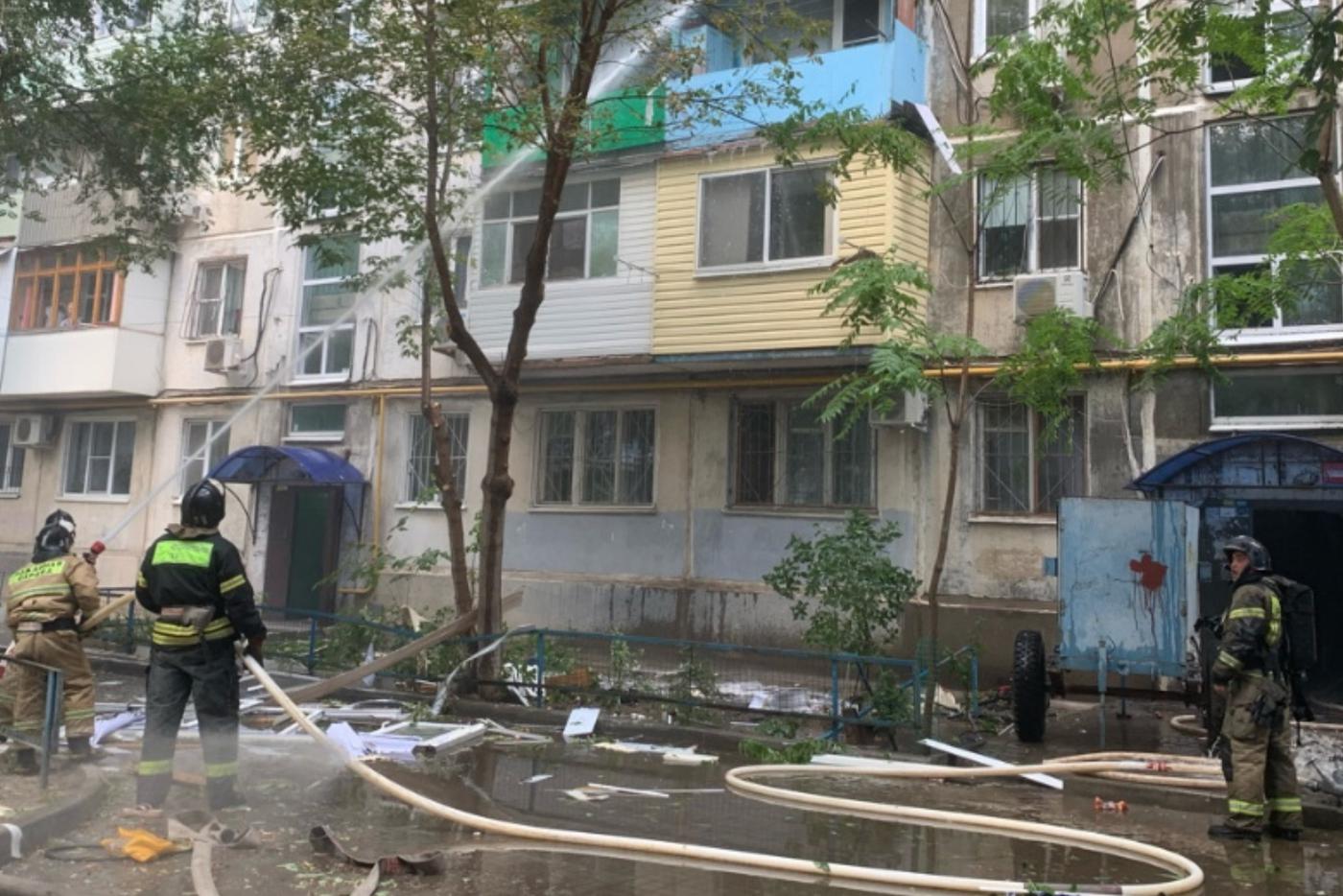 Число пострадавших при взрыве газа в Астрахани возросло до шести, двое госпитализированы
