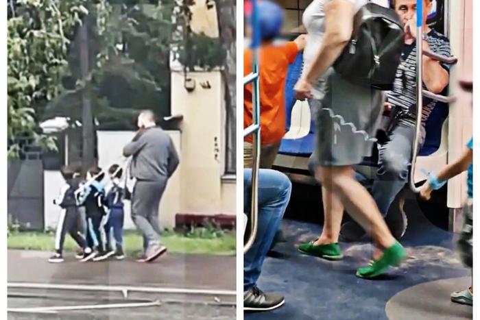 Москвичи выгуливают детей на поводках. Как это влияет на психику ребёнка?