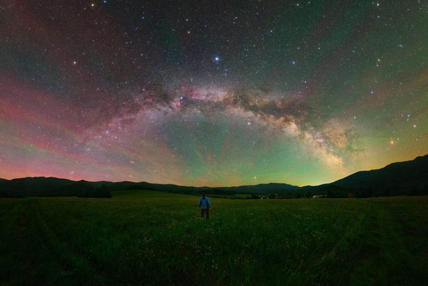 1-е место в номинации "Астроландшафт". Красочная страна чудес.