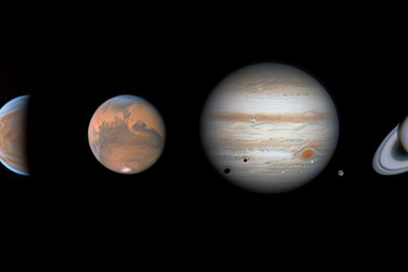 2-е место в номинации "Солнечная система". Солнце и планеты.