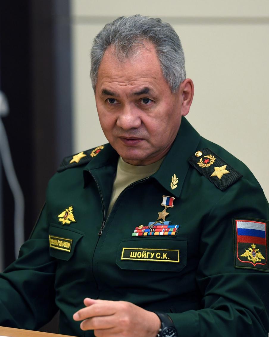 Сергей Шойгу заявил о почти полном исчерпании военных ресурсов Украины