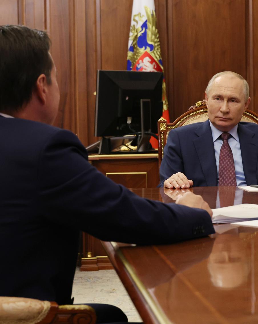 Воробьёв доложил Путину о сбитых беспилотниках в Московской области