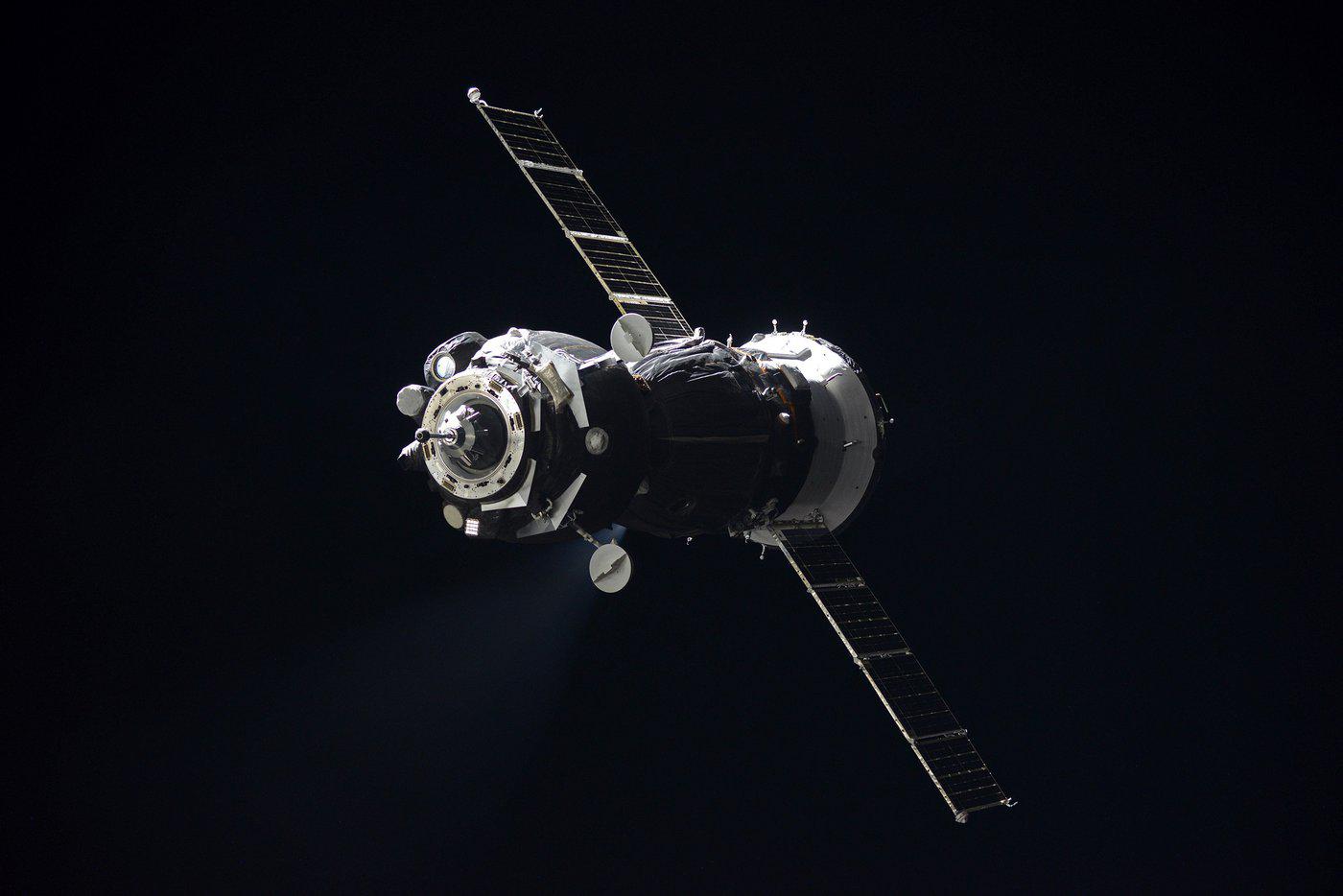 Олег Кононенко. Стыковка пилотируемого корабля "Союз МС-12" с МКС. Съёмка 15 марта 2019. РКК "Энергия".