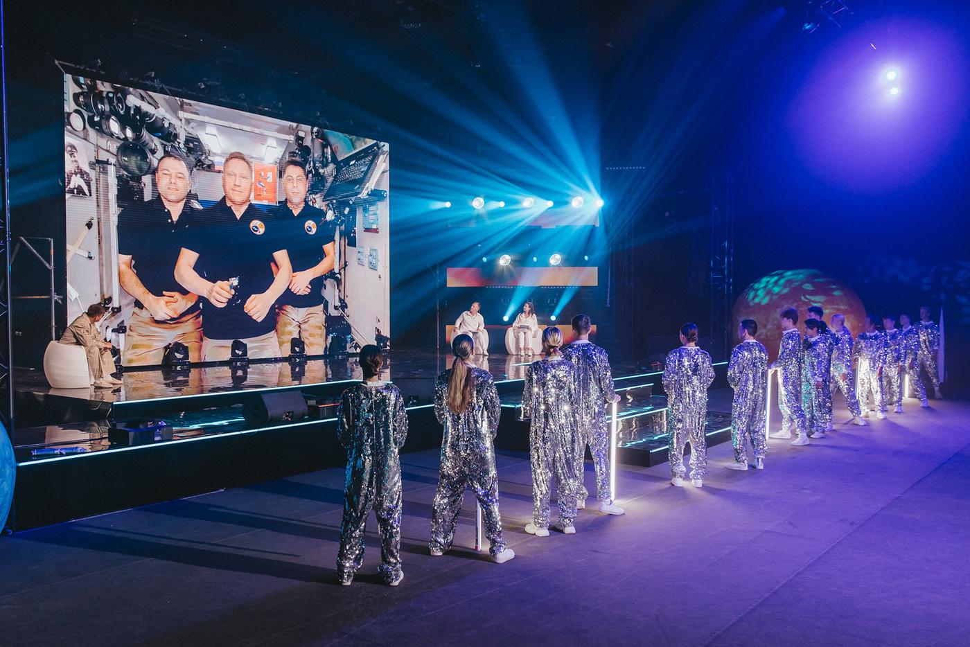 Привет с МКС для участников юбилейного фестиваля.