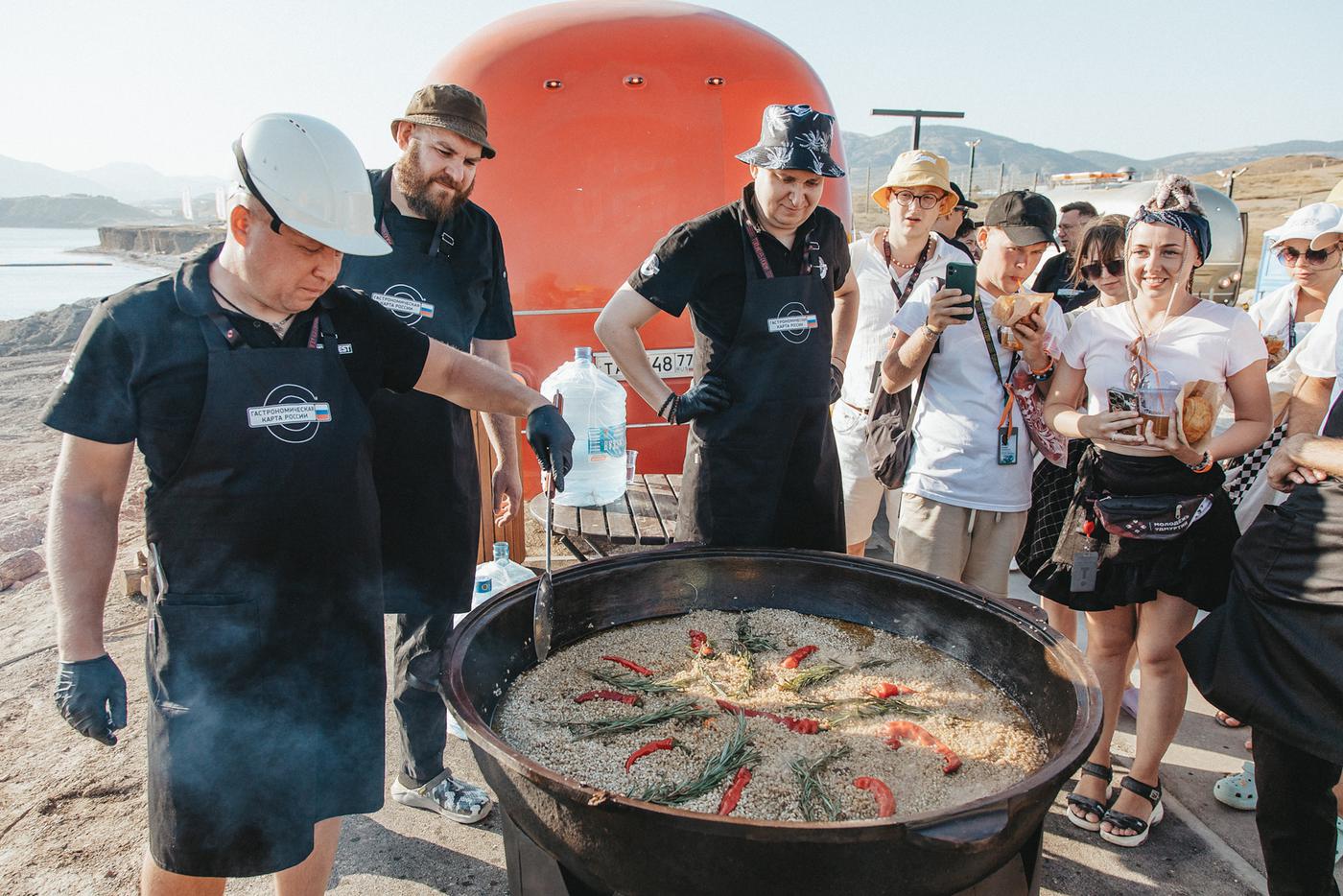 Гастроэксперименты пришлись по душе гостям феста.