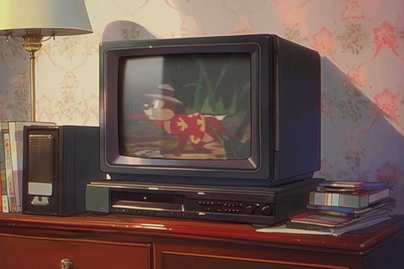 Мультики по воскресеньям, видик под телевизором и цветы на обоях. Эх...