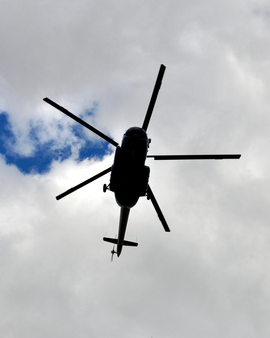 На месте падения вертолёта под Челябинском нашли тела трёх погибших