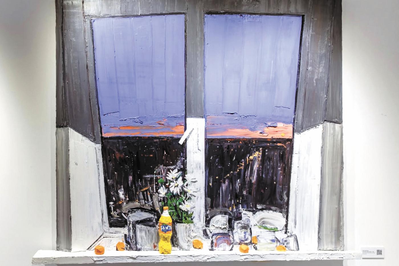 Саян Байгалиев «На краю подоконника» 2022 год