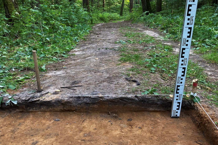 В Смоленске нашли древнейшую действующую дорогу. Это участок знаменитого торгового пути "из варяг в греки"