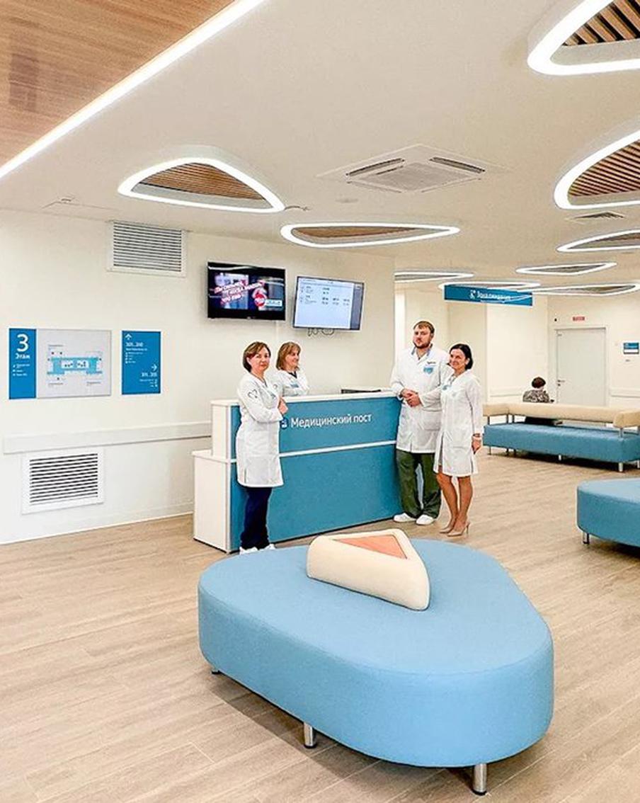 В столице завершился первый этап ремонта взрослых и детских поликлиник