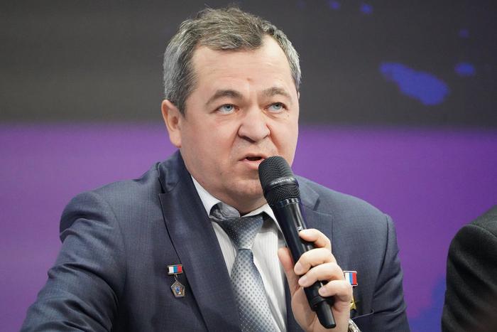 Лётчик-космонавт Олег Скрипочка тоже проголосовал на выборах онлайн