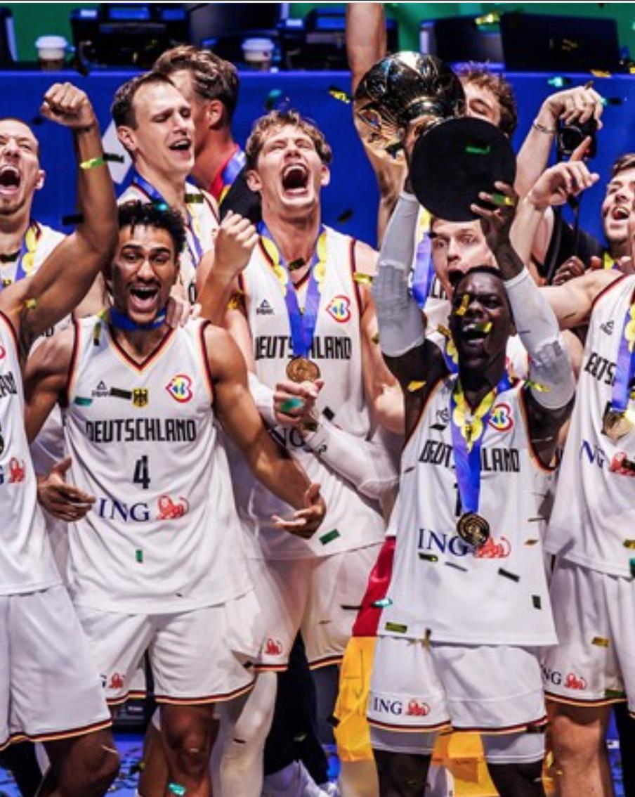 Сборная Германии по баскетболу впервые стала победителем Кубка мира