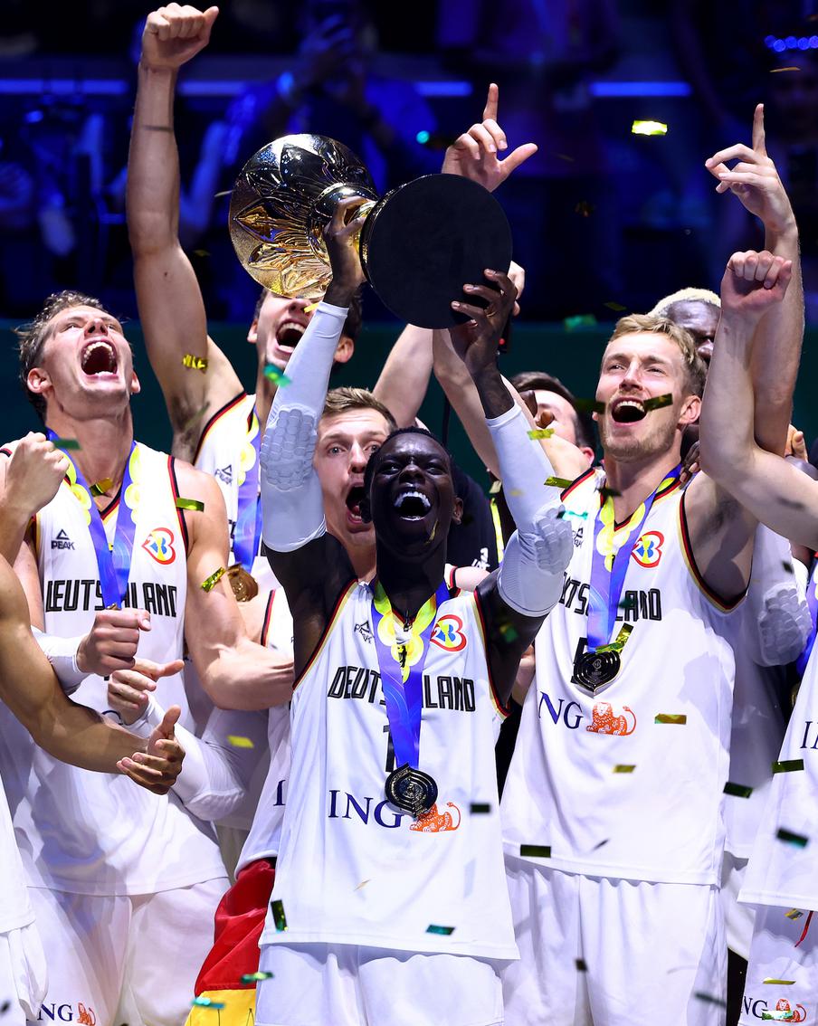 Сборная Германии стала чемпионом мира по баскетболу