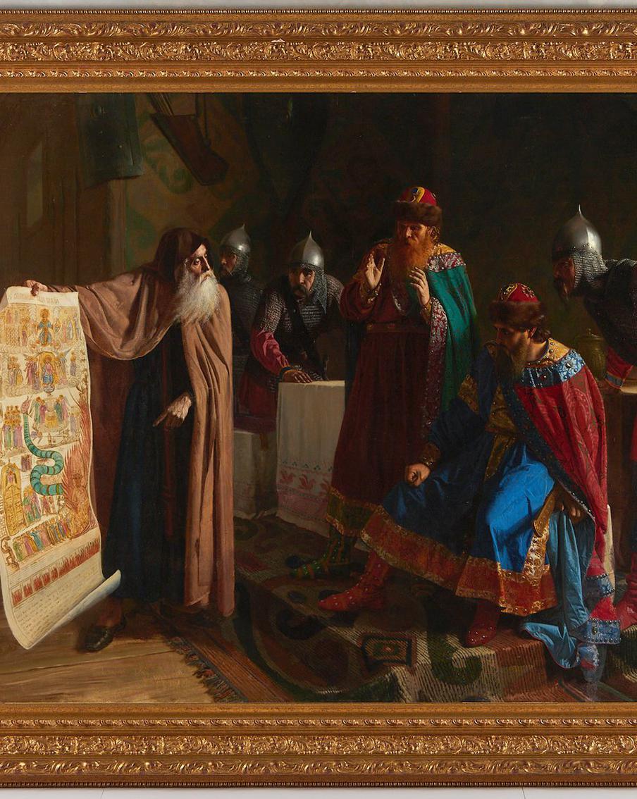 Купить картину "Обращение Владимира в христианство" можно за 400 тысяч долларов