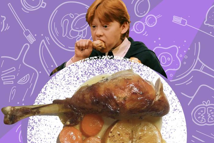 Рон Уизли пальчики оближет! Повторяем рецепт рождественской индейки из фильмов про Гарри Поттера