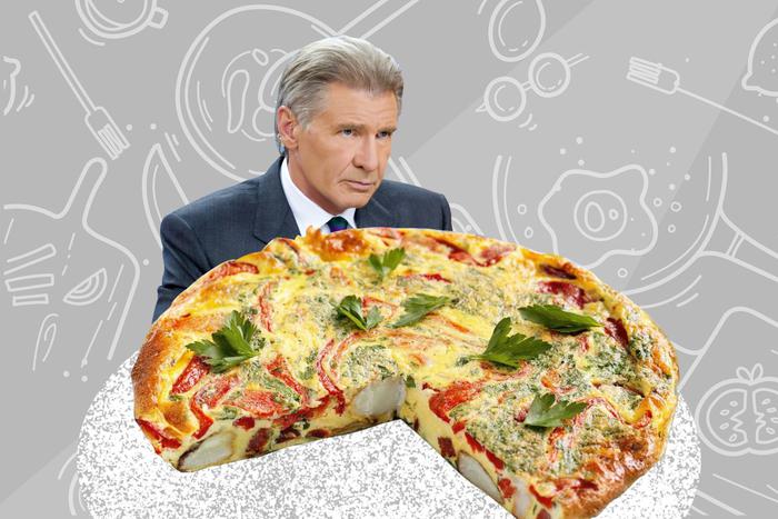 "Лучший завтрак для самых любимых": повторяем фриттату, которую готовил Харрисон Форд в "Добром утре"