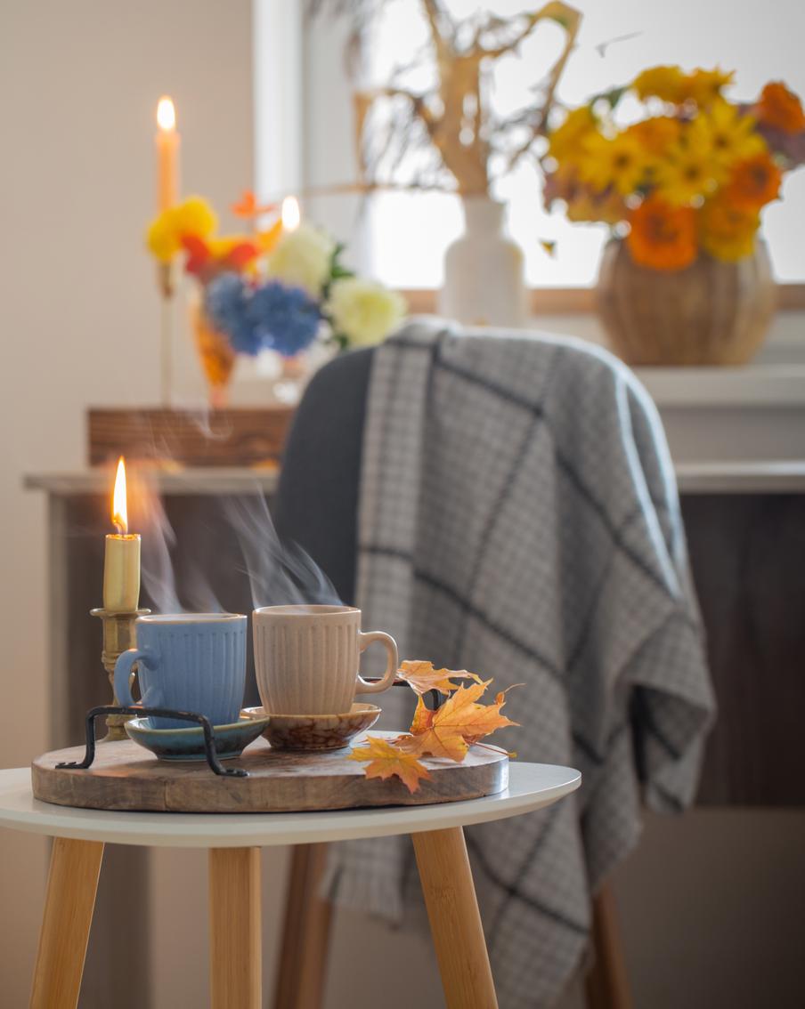 Декораторские приёмы в интерьере для создания осеннего настроения