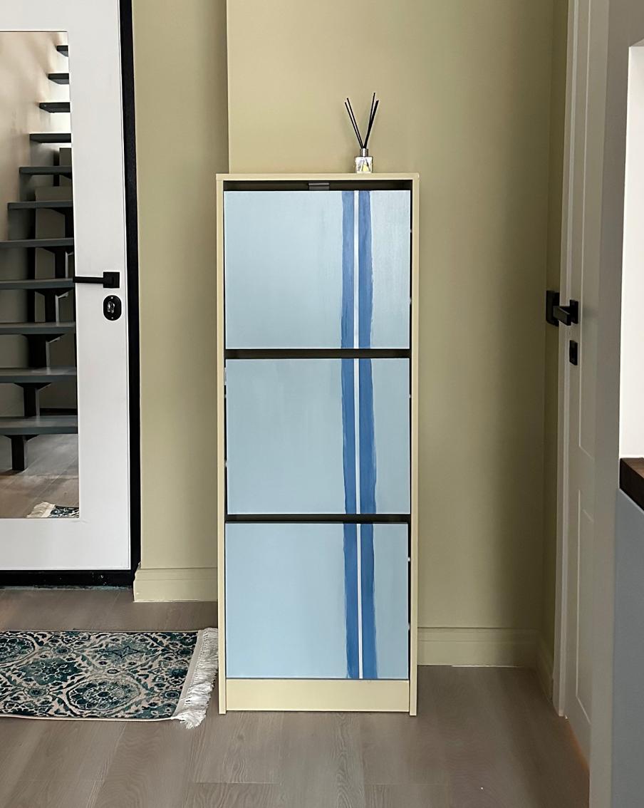 Стилизуем обувницу своими руками под интерьер прихожей