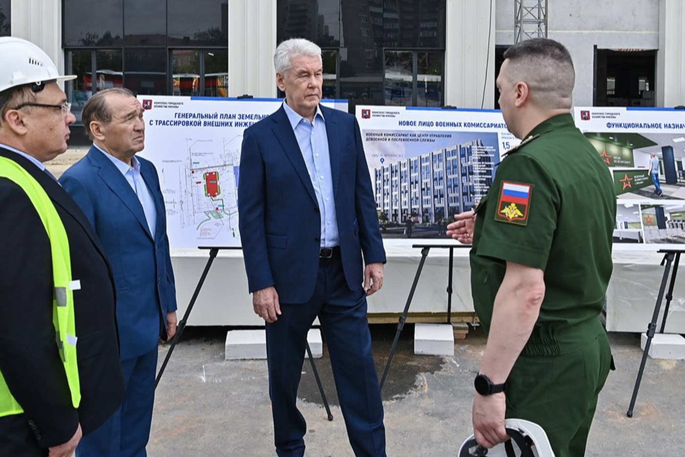 Собянин: У метро "Фили" открыт новый корпус центра поддержки участников СВО