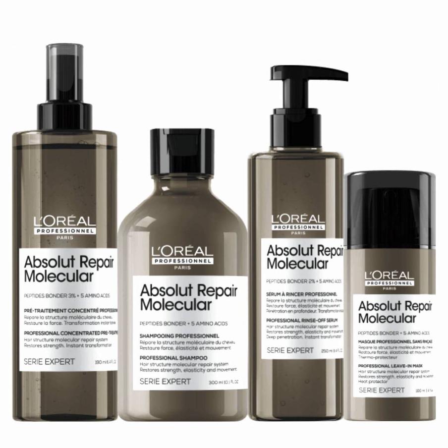 Линейка для молекулярного восстановления волос L'Oreal Professionnel Absolut Repair Molecular.