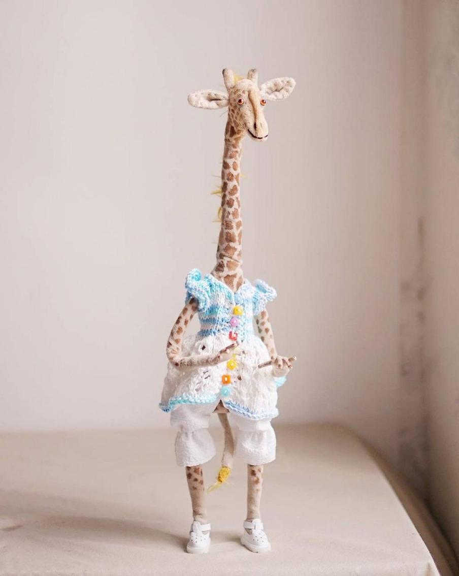 Юлия делает такие забавные игрушки уже 7 лет