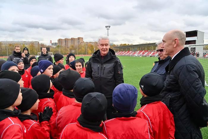 Сергей Собянин посетил спортивный комплекс "Спартак", который скоро ждёт масштабное обновление