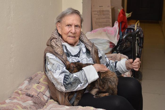 Племянник выставил за дверь 93-летнюю старушку вместе с кошкой