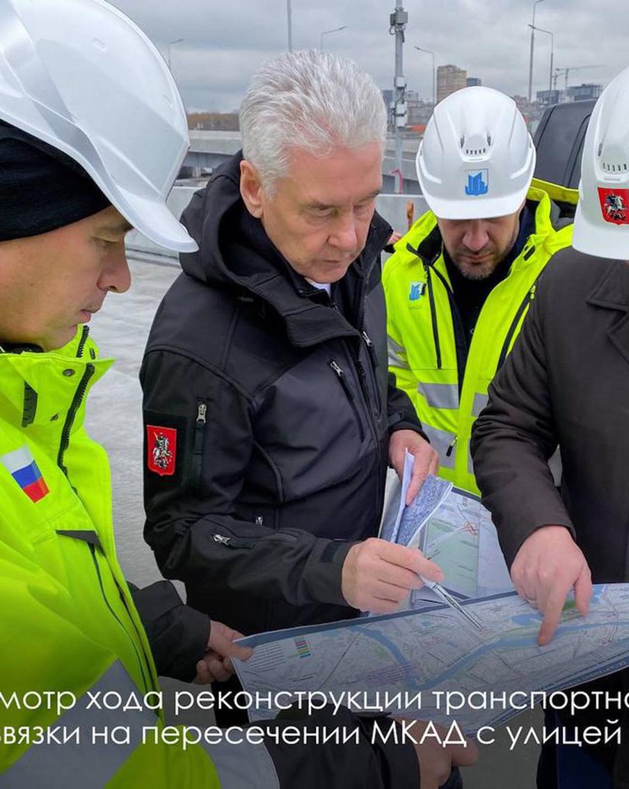 Реконструкция развязок на МКАД почти завершена