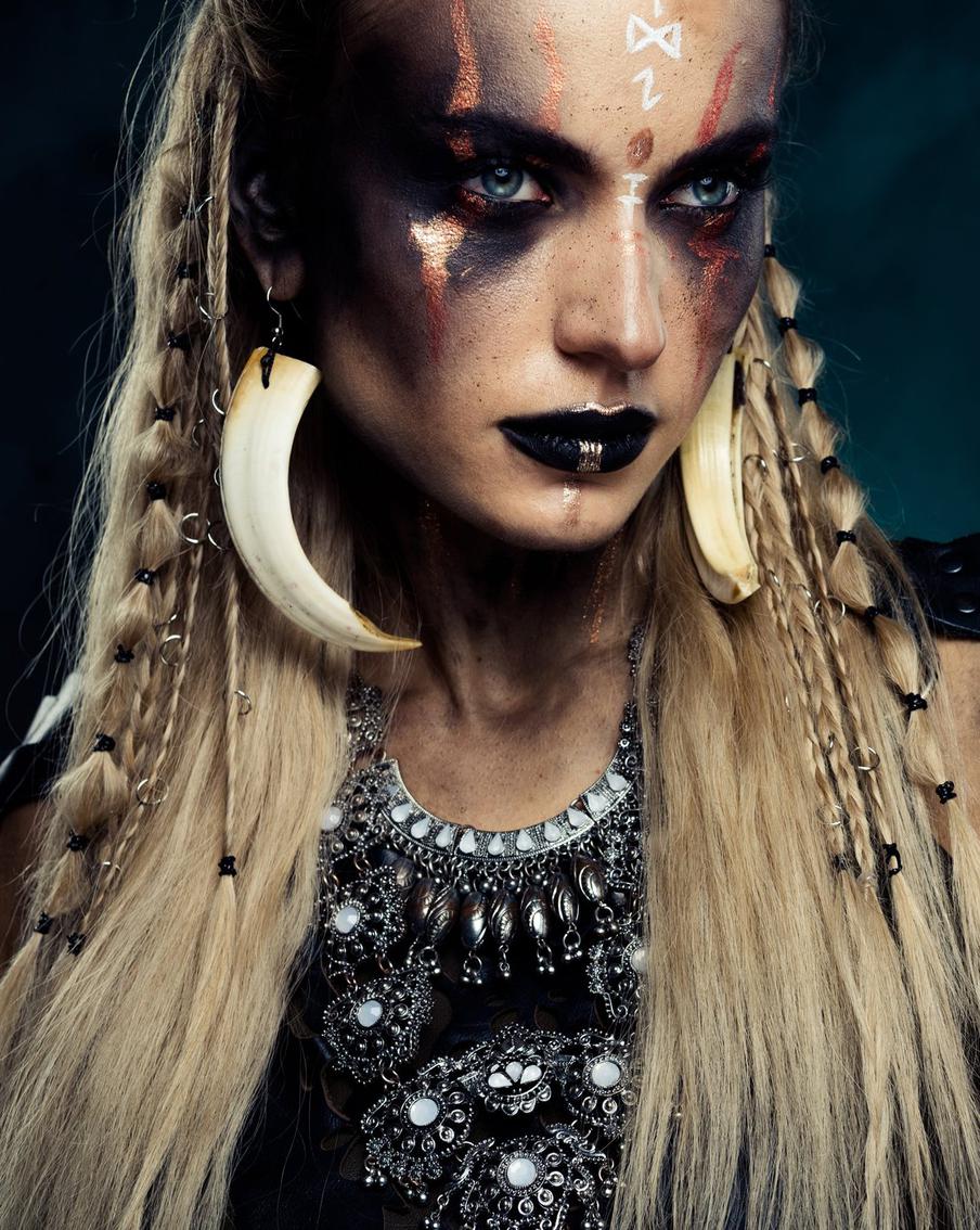 В макияже проявляйте фантазию.