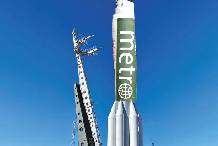 На ракетах "Роскосмоса" предложили размещать рекламу. Metro представило, как это могло бы выглядеть