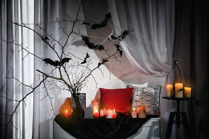 Интерьер в стиле Хэллоуина: создаём дома мистическую атмосферу