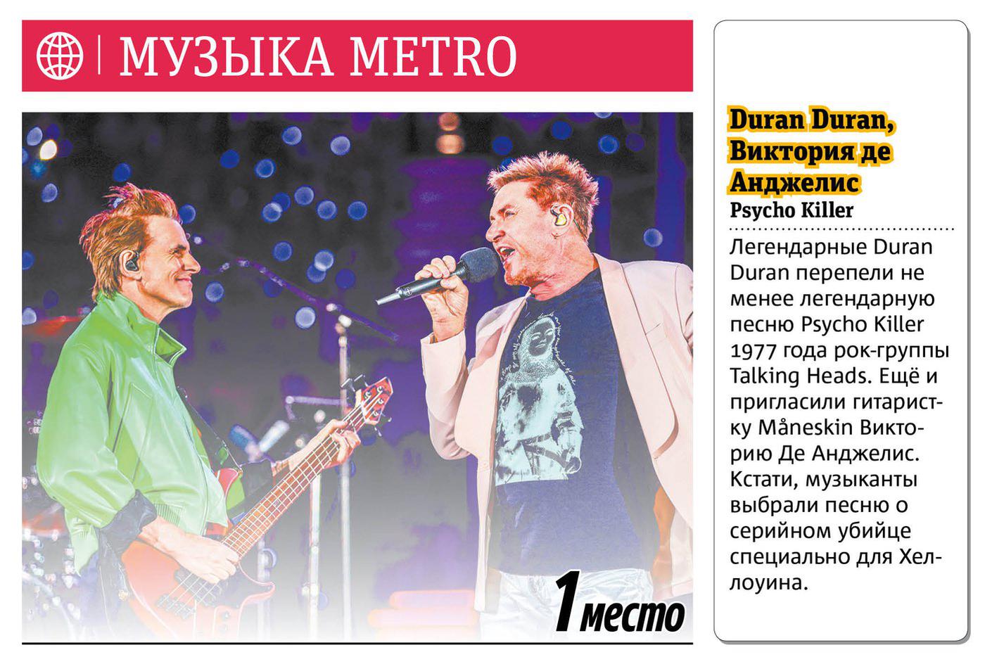 Музыка Metro