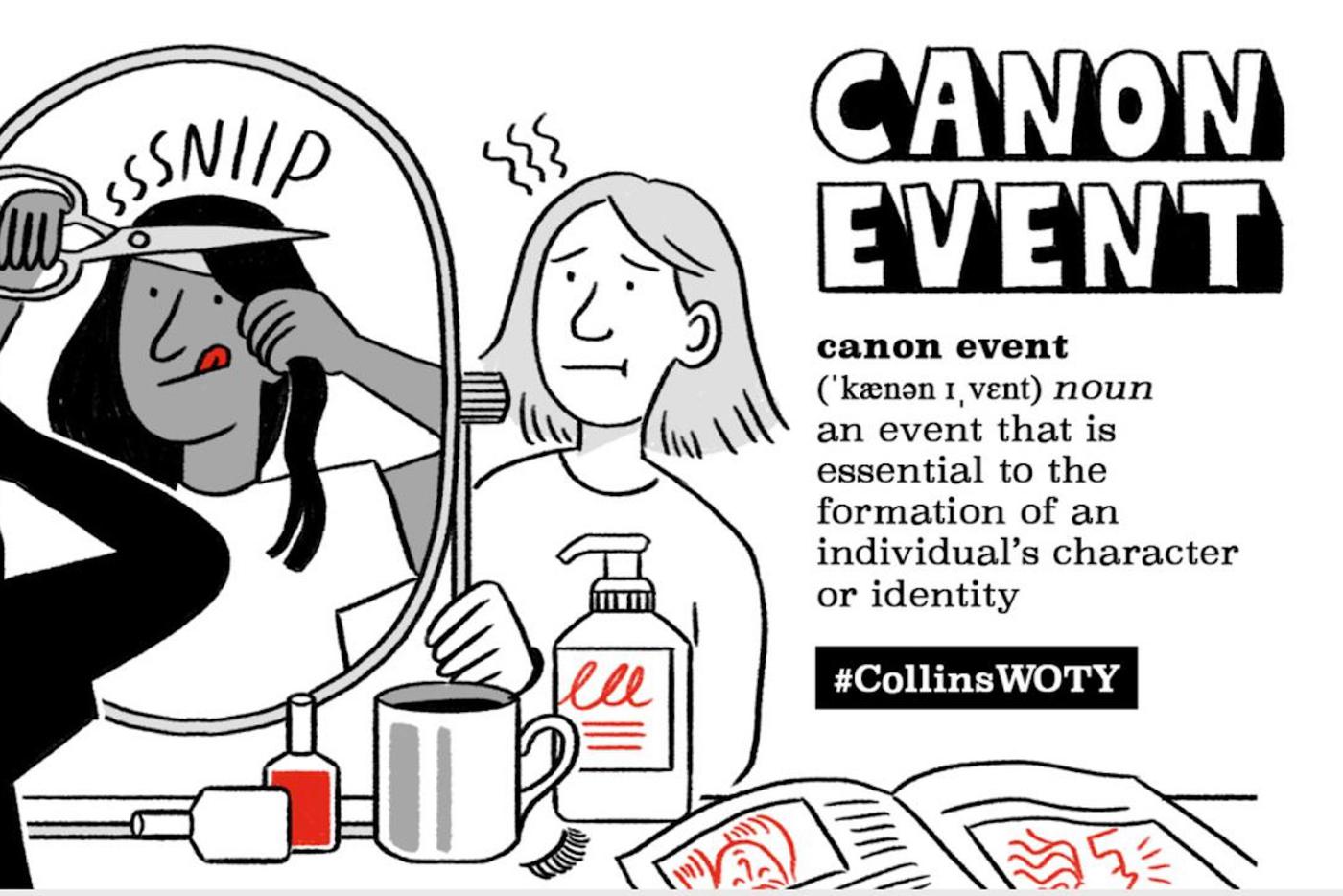 Слово Canon Event – "каноничное событие".