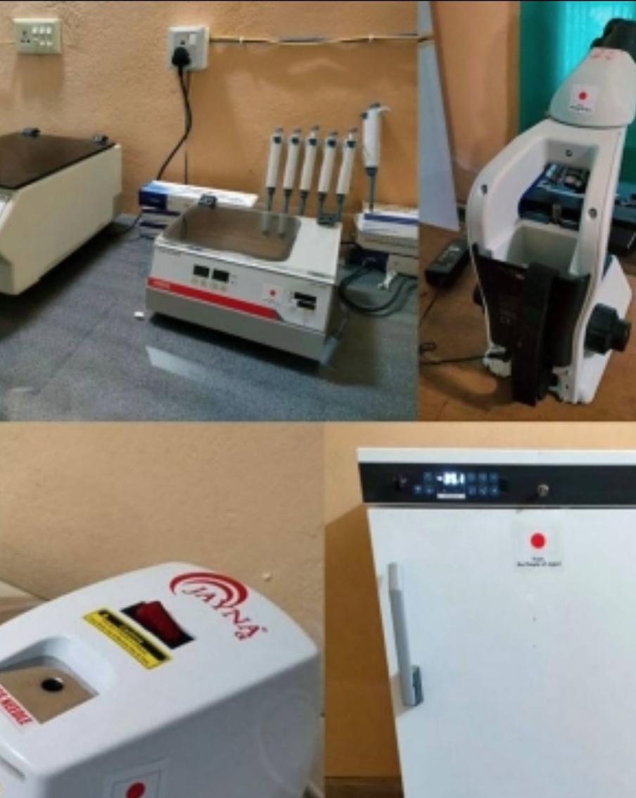 Токио передал оборудование Дадельдхурскому банку крови