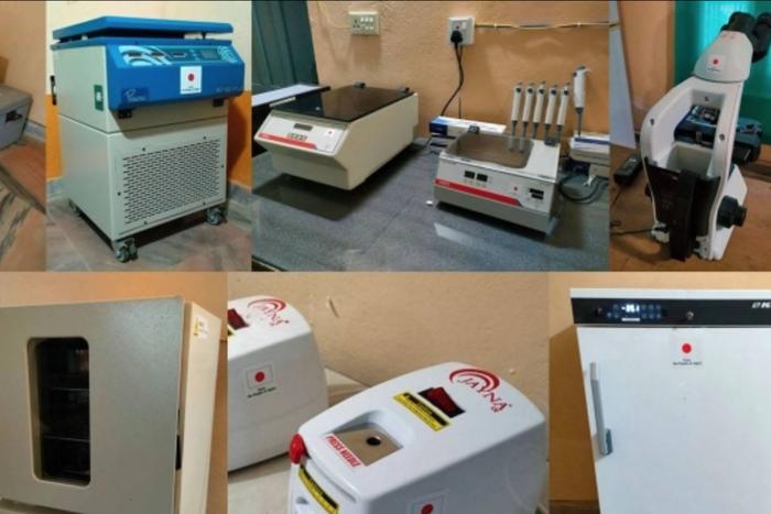 Токио передал оборудование Дадельдхурскому банку крови