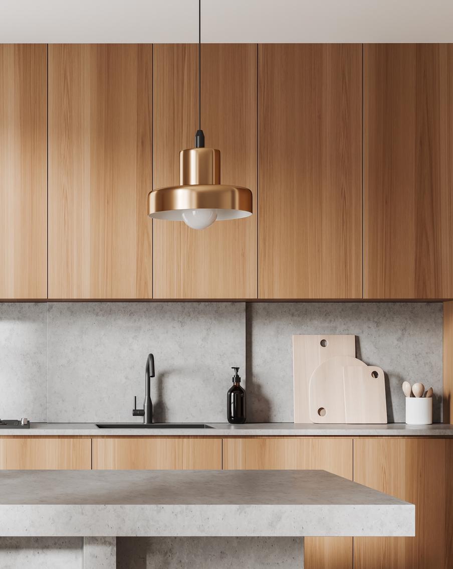 Светлые оттенки и тёплое освещение: какой дизайн кухни сегодня самый модный