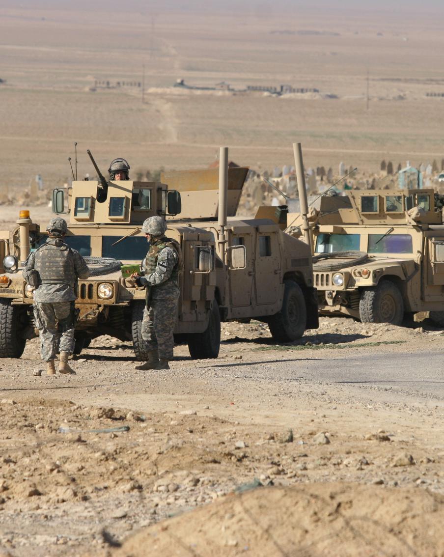 Ударные беспилотники сбили над аэропортом на севере Ирака, где базируются американские войска