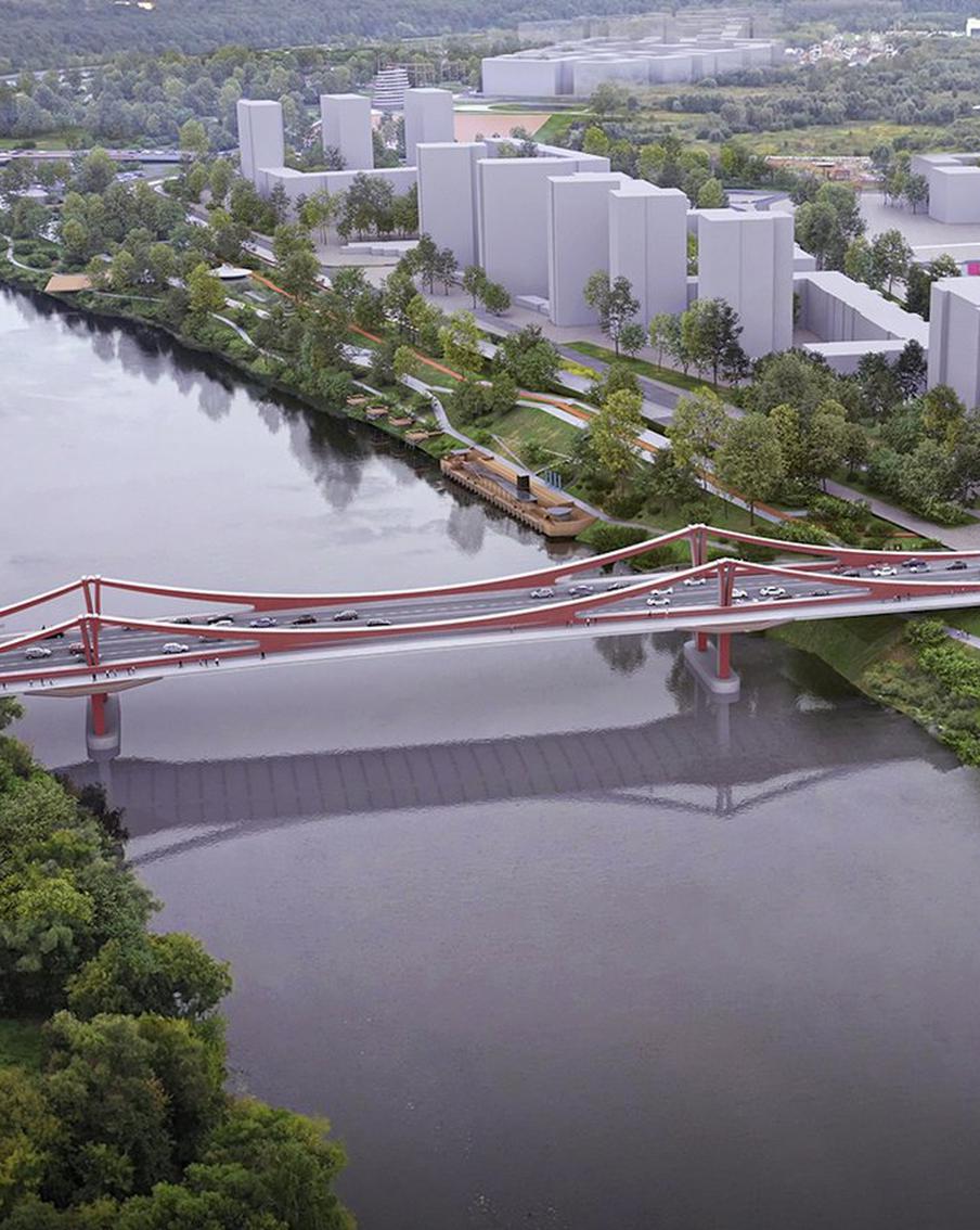 Новый мост свяжет Филёвский парк и Хорошёво-Мнёвники. Строительство завершат в 2025 году