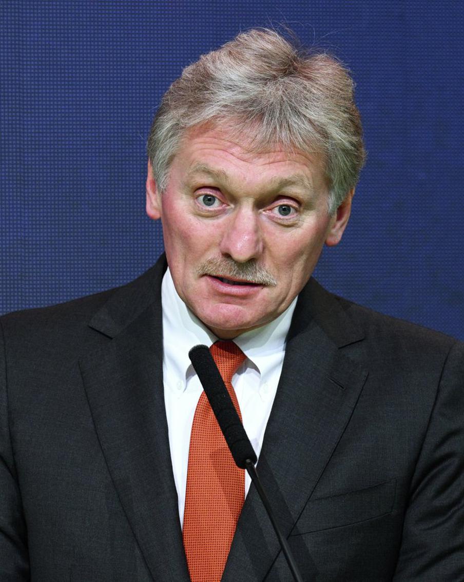 Официальный представитель Кремля провёл ежедневный брифинг