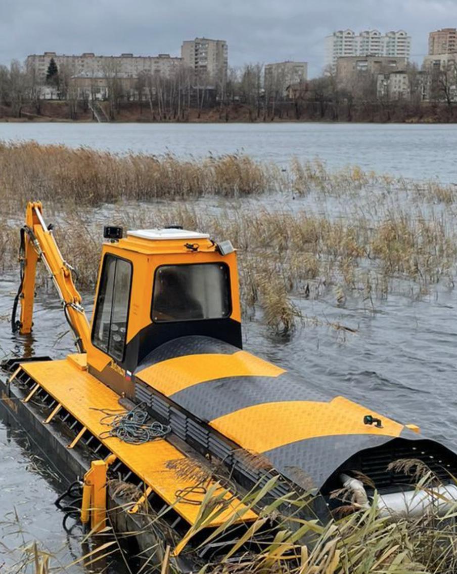 В посёлке Люберец приступили к расчистке карьера
