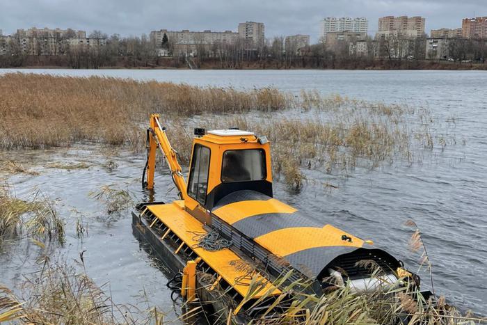 В посёлке Люберец приступили к расчистке карьера