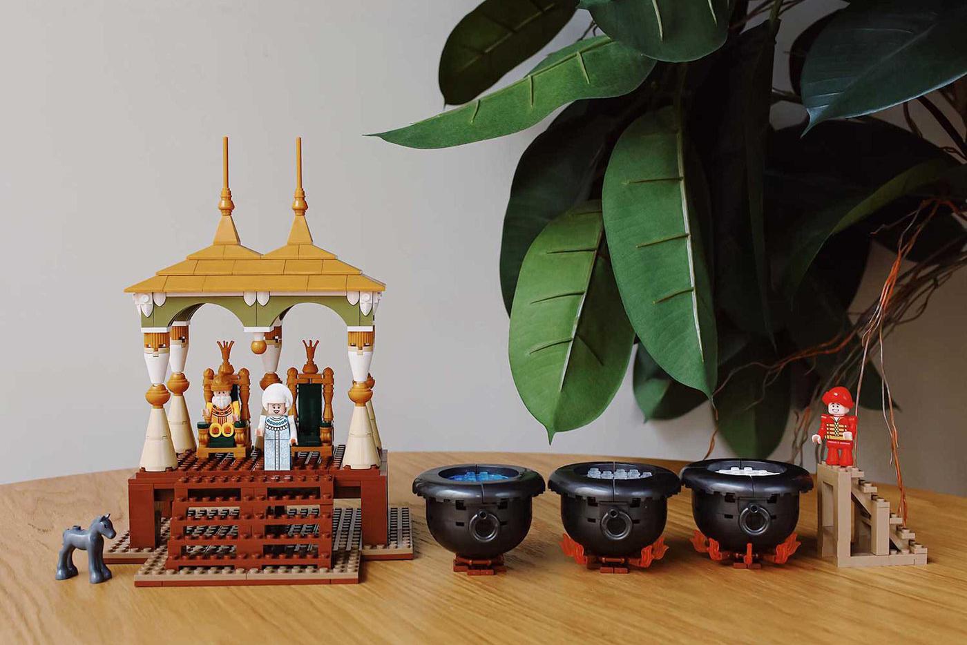 Можно собрать даже три котла из "Конька-Горбунка": с водой студёной, водой варёной и кипящим молоком.